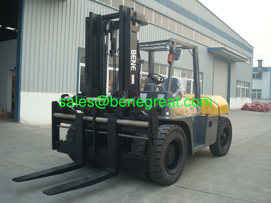 BENEN 10 ton forklift truck VS TCM 10 ton diesel forklift with ISUZU 6BG1 engine proveedor