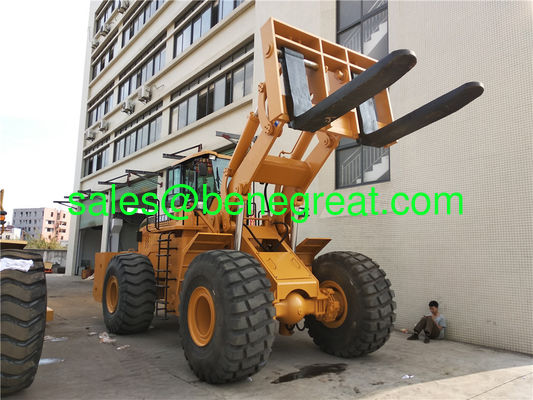 Cargadora de ruedas china de 32 toneladas, carretilla elevadora diésel de 36 toneladas con motor Cummins en venta proveedor