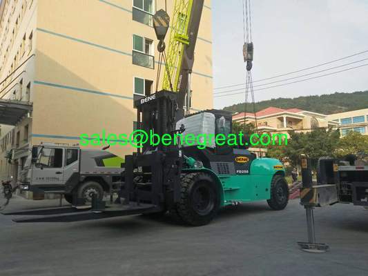 Fabrica de carretillas elevadoras diésel de 25 a 28 toneladas/contenedor de 30 toneladas con motor Cummins proveedor