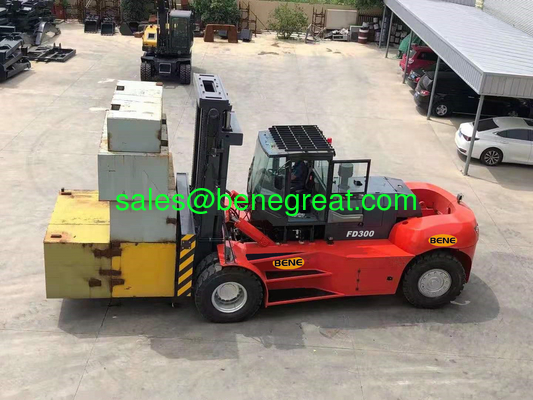 32 toneladas de carretillas elevadoras de carga pesada con motor Cummins 32 toneladas de contenedores de alcance de 32 toneladas de carretillas elevadoras de contenedores proveedor